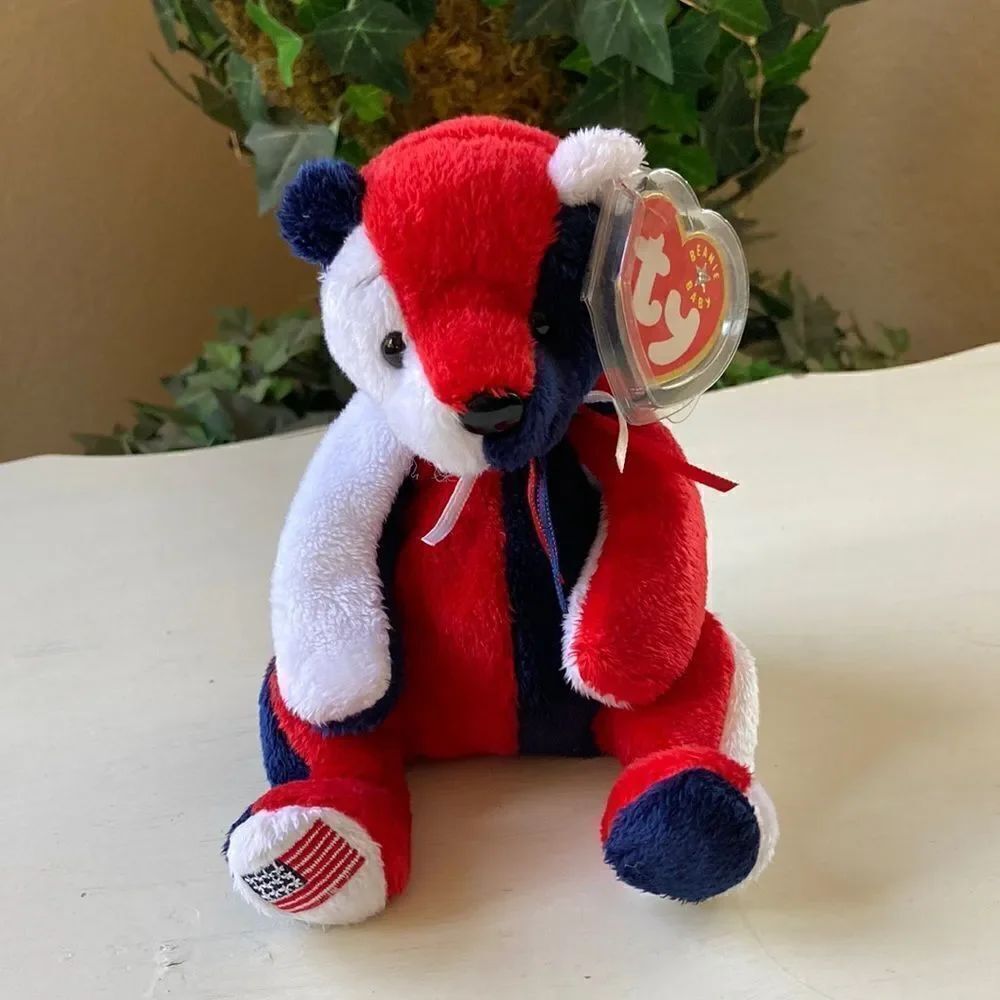 Ty Beanie Baby Patriot Birthday May 29,2000 NWT
